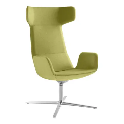 LD SEATING Designové křeslo FLEXI LOUNGE,FL-XLBR-RA-N6, houpací mechanika