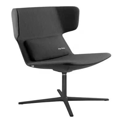 LD SEATING Designové křeslo FLEXI LOUNGE, FL-L-N1, kříž černý