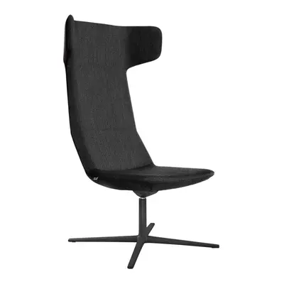 LD SEATING Designové křeslo FLEXI LOUNGE, FL-XL-N1 kříž černý