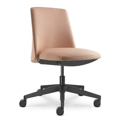 LD SEATING Kancelářské křeslo MELODY DESIGN 775-FR, F40-N1, kříž hliník černý