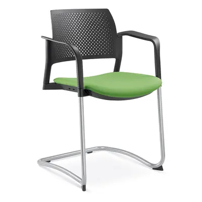 LD SEATING konferenční židle DREAM+ 101BL-Z-N4,BR, kostra chrom