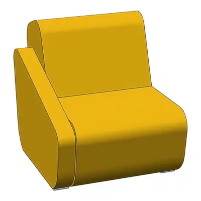 LD SEATING designové křeslo Open Port, OP-KR,BR, modulární