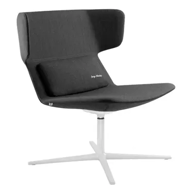 LD SEATING Designové křeslo FLEXI LOUNGE, FL-L-N0, bílá podnož