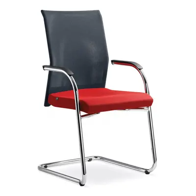 LD SEATING Konferenční židle WEB OMEGA 405-Z-N4, kostra chrom