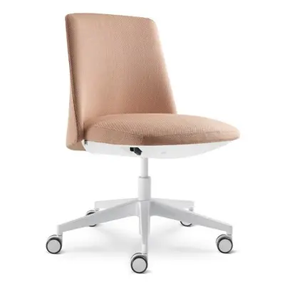 LD SEATING Kancelářské křeslo MELODY DESIGN 775-FR, F40-N0, kříž hliník bílý