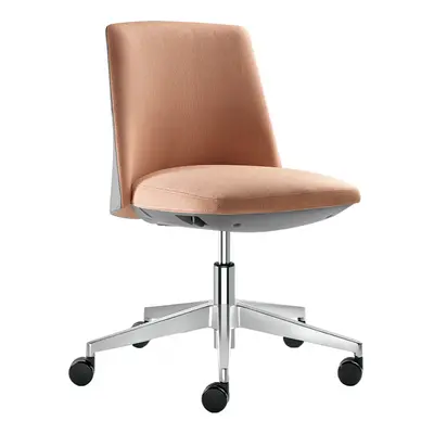 LD SEATING Kancelářské křeslo MELODY DESIGN 775-FR,F40-N6, kříž hliník leštěný