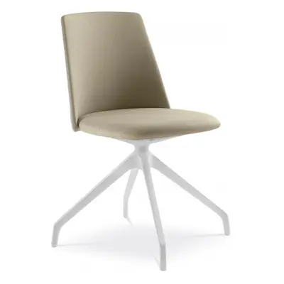 LD SEATING Konferenční židle MELODY CHAIR 361, F90-WH, bílý kříž