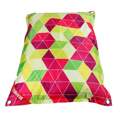 BEANBAG Designový sedací vak 189x140 Triangle s popruhy