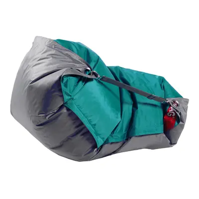 BEANBAG Sedací vak 189x140 duo sea green - gray