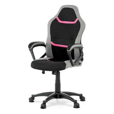 AUTRONIC kancelářská židle KA-L611 PINK růžová