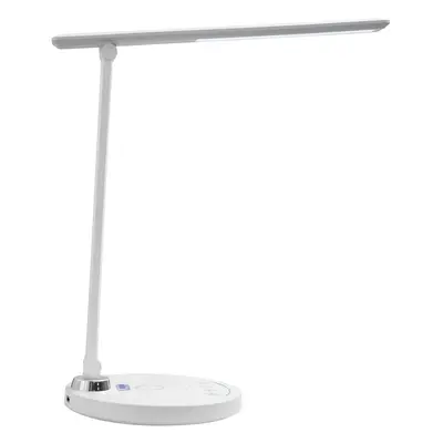 MAYER stolní lampa 32LED-04 s bezdrátovým nabíjením a USB nabíjecími porty