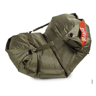 BEANBAG Sedací pytel 189x140 comfort s popruhy khaki