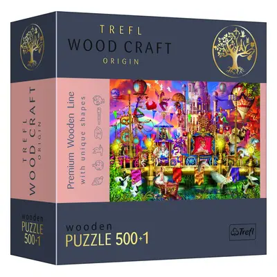 Trefl Wood Craft Origin Puzzle Kouzelný svět 501 dílků - Trefl