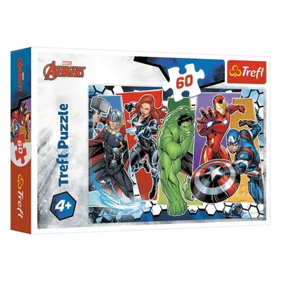 Trefl Puzzle Avengers - Neporazitelní / 60 dílků