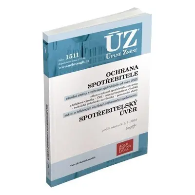 ÚZ 1511 Ochrana spotřebitele, spotřebitelský úvěr, požadavky na výrobky, ČOI