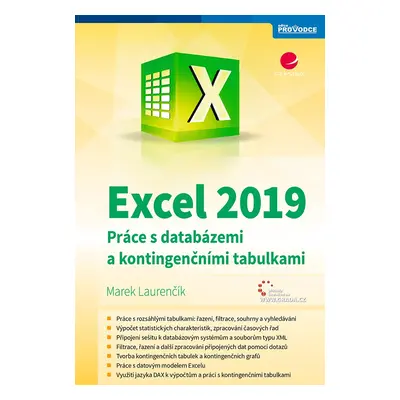 Excel 2019 - Práce s databázemi a kontingenčními tabulkami - Marek Laurenčík