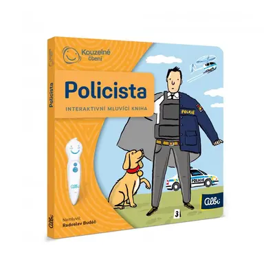 Policista - Kouzelné čtení minikniha pro nejmenší