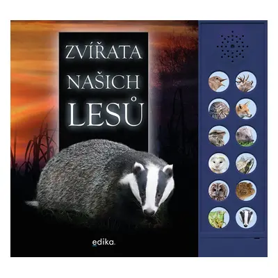 Zvířata našich lesů - zvuková knížka, 2. vydání - Andrea Pinnington