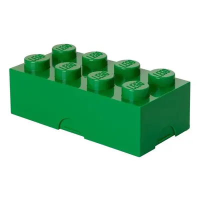 Svačinový box LEGO - tmavě zelený