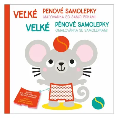 Velké pěnové samolepky - Myšák