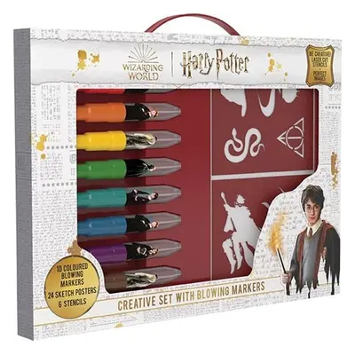 Harry Potter - Kreativní set s foukacími fixy