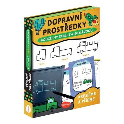 Dopravní prostředky - Kouzelný tablet & 40 návodů - Charlotte Pepper