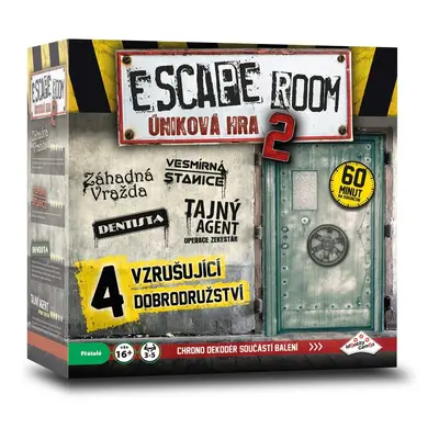 Escape Room - Úniková hra - 4 scénáře