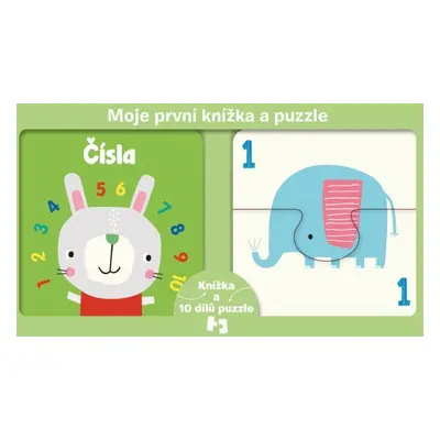 Moje první knížka a puzzle Čísla