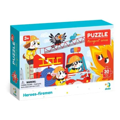 Dodo Puzzle Profese Hrdinové hasiči 30 dílků