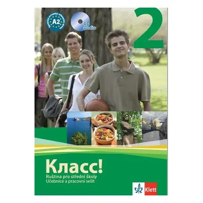 Klass! 2 (A2) – balíček (učebnice + pracovní sešit)