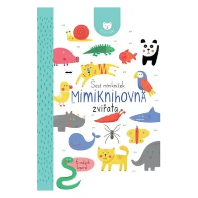 6 miniknížek - Mimiknihovna zvířata