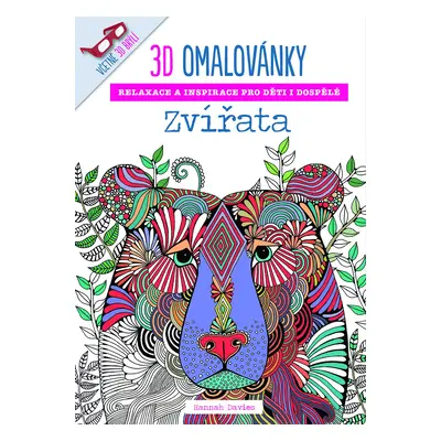 3D omalovánky: Zvířata - Hannah Davies