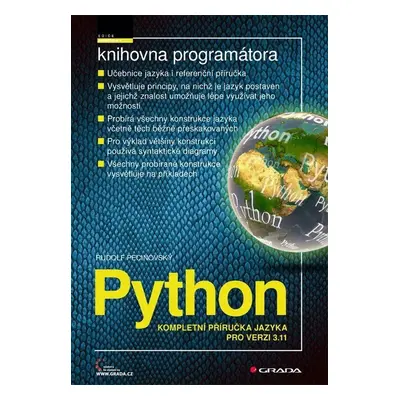 Python - Kompletní příručka jazyka pro verzi 3.11 - Rudolf Pecinovský