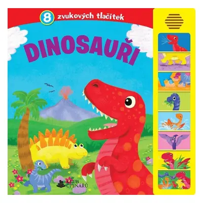 Dinosauři - 8 zvukových tlačítek