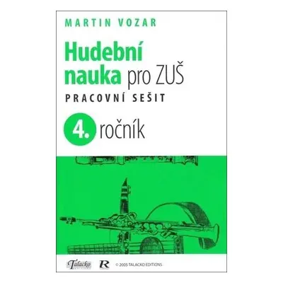 Hudební nauka pro ZUŠ 4. ročník - Pracovní sešit - Martin Vozar