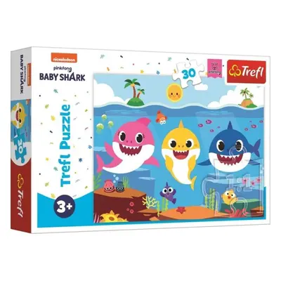 Trefl Puzzle Baby Shark - Podmořský svět žraloků 30 dílků