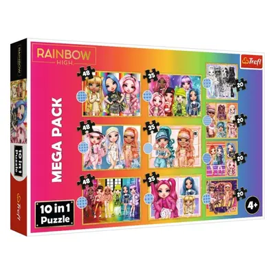 Trefl Puzzle Rainbow High MEGA PACK/10v1