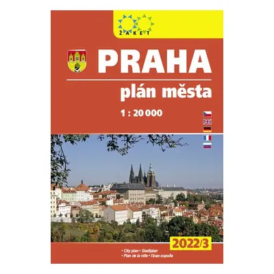 Praha - knižní plán města 1:20 000 (2022/23)