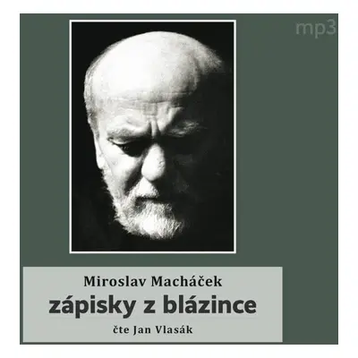 Zápisky z blázince - CDmp3 (Čte Jan Vlasák) - Miroslav Macháček