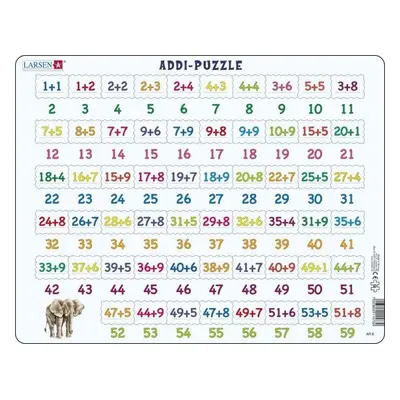 Puzzle Sčítání 1-59