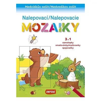 Nalepovací mozaiky - Medvídkův sešit