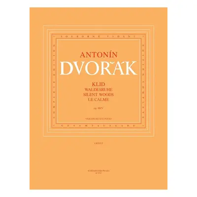 Klid op. 68/V - Antonín Dvořák