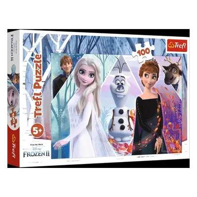 Trefl Puzzle Frozen 2 - Začarovaná země / 100 dílků