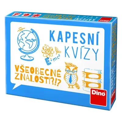 DINO Kapesní kvízy - všeobecné znalosti - Dino