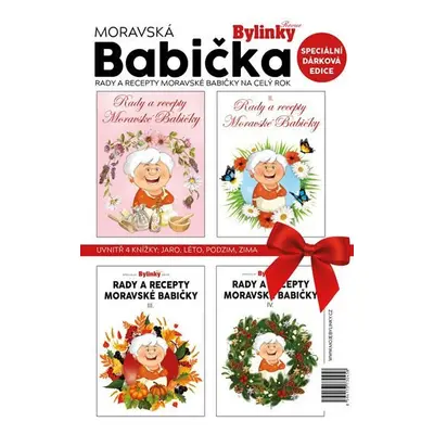 Moravská babička - dárkové balení 4 knížky