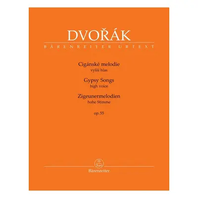 Cigánské melodie vyšší hlas, op. 55 - Antonín Dvořák