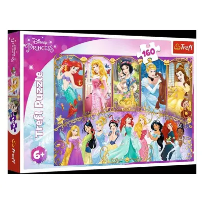 Trefl Puzzle Disney Princess - Portréty princezen / 160 dílků