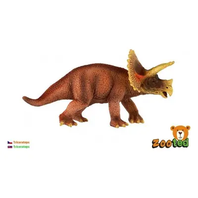 Triceratops zooted plast 20cm v sáčku