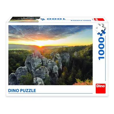 Puzzle Skalnaté stěny 1000 dílků - Deltim