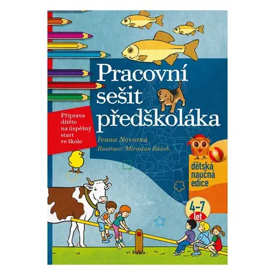 Pracovní sešit předškoláka, 4-7 let, 4. vydání - Ivana Novotná